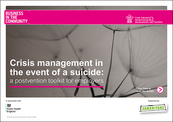 Crisis Management in the event of a suicide