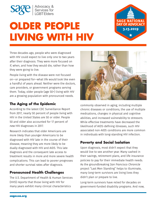 Older people living with HIV